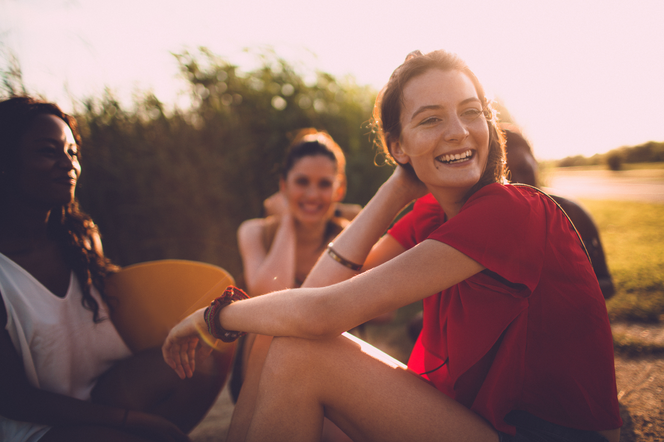 Sunny days are for friends and fun