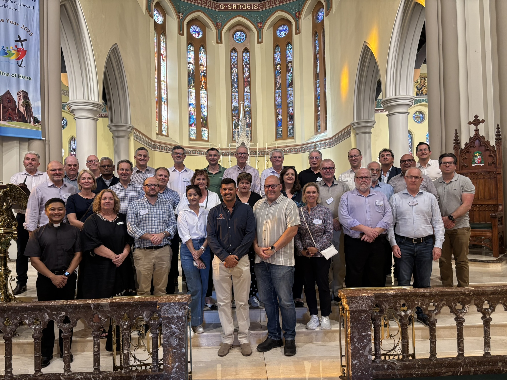 Leaders from DFA National Forum at St Carthage's Cathedral Lismore