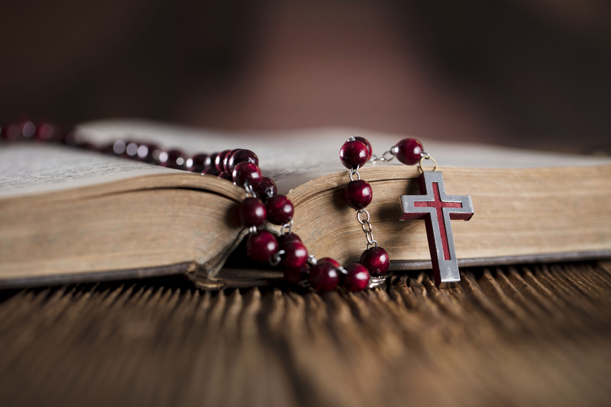Catholic concept. Holy communion.